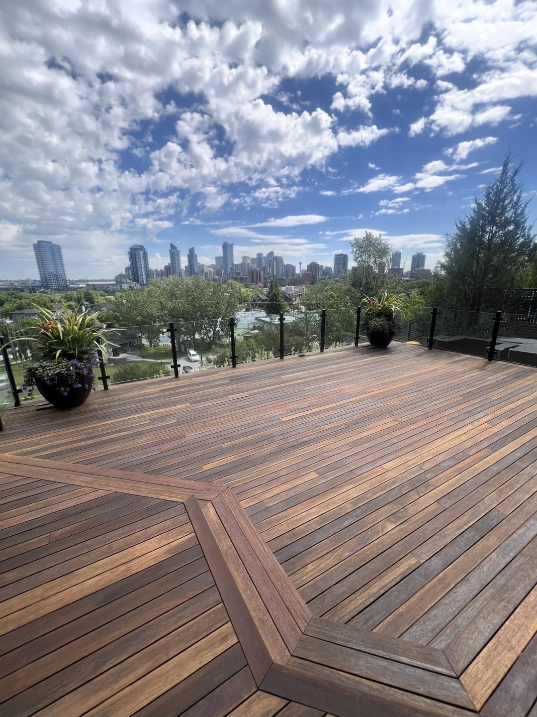 Batu Wood Deck Refinishing after